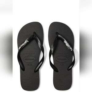 Havainas Logo Flip Flops Unisex Size EU 45-46 US 13
